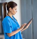 Doctor and iPad
